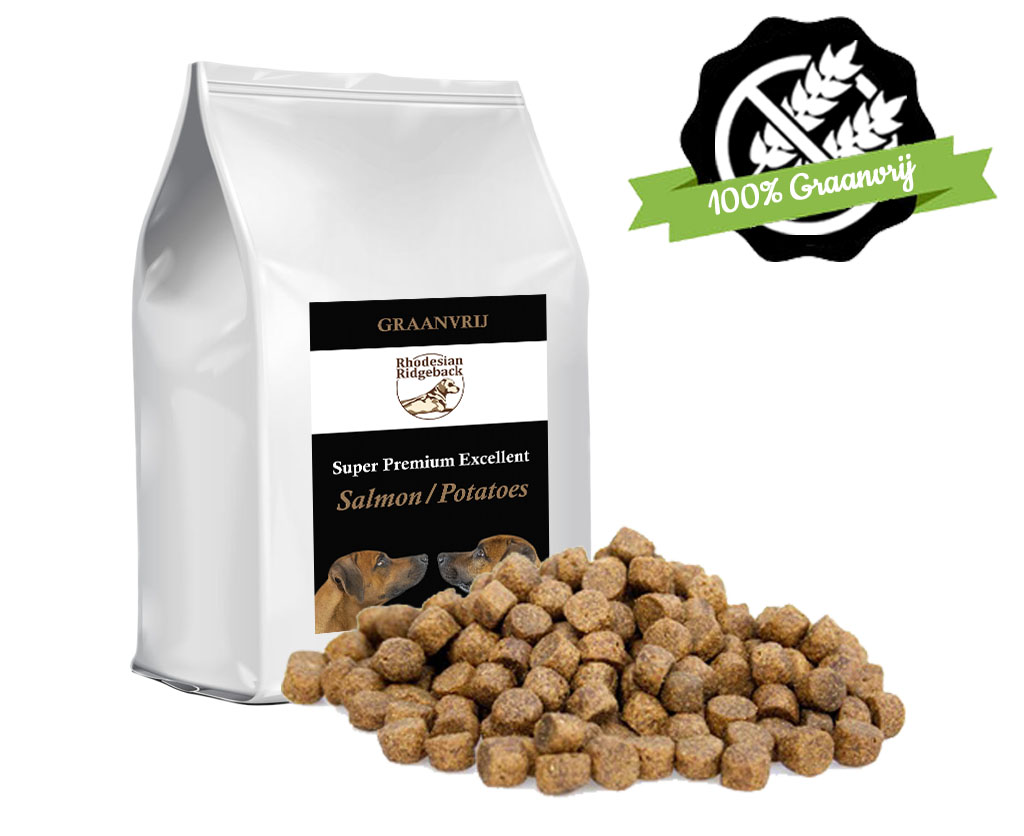 Geperste Brokken Zalm – Aardappel (100% graanvrij)
