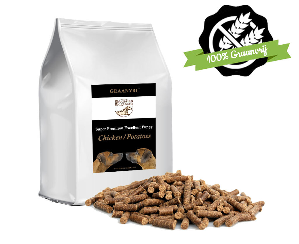 Puppy Brokken Kip – Aardappel (100% graanvrij)
